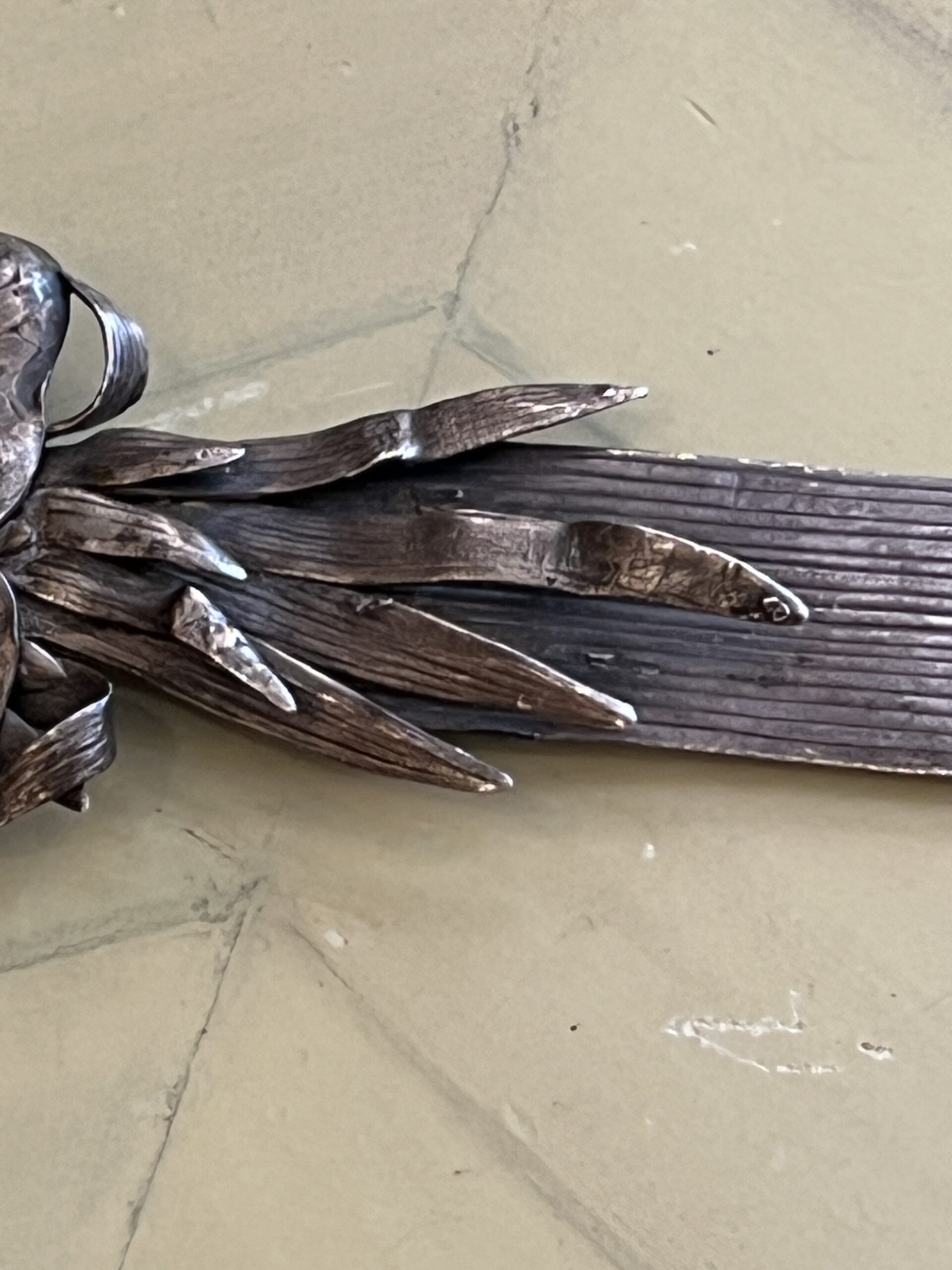 François-Désiré Froment-Meurice, joli coupe papier en argent, Art nouveau – Image 9