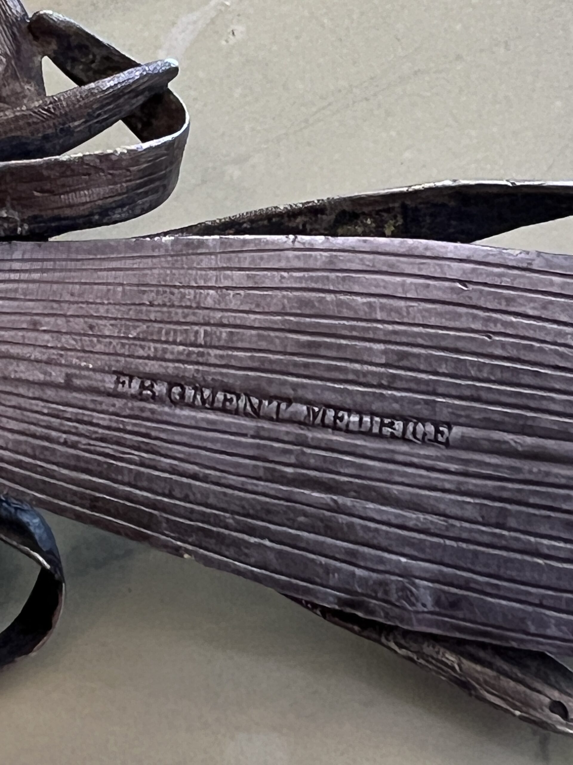 François-Désiré Froment-Meurice, joli coupe papier en argent, Art nouveau – Image 12