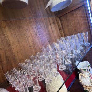 Service de verres en cristal de DAUM