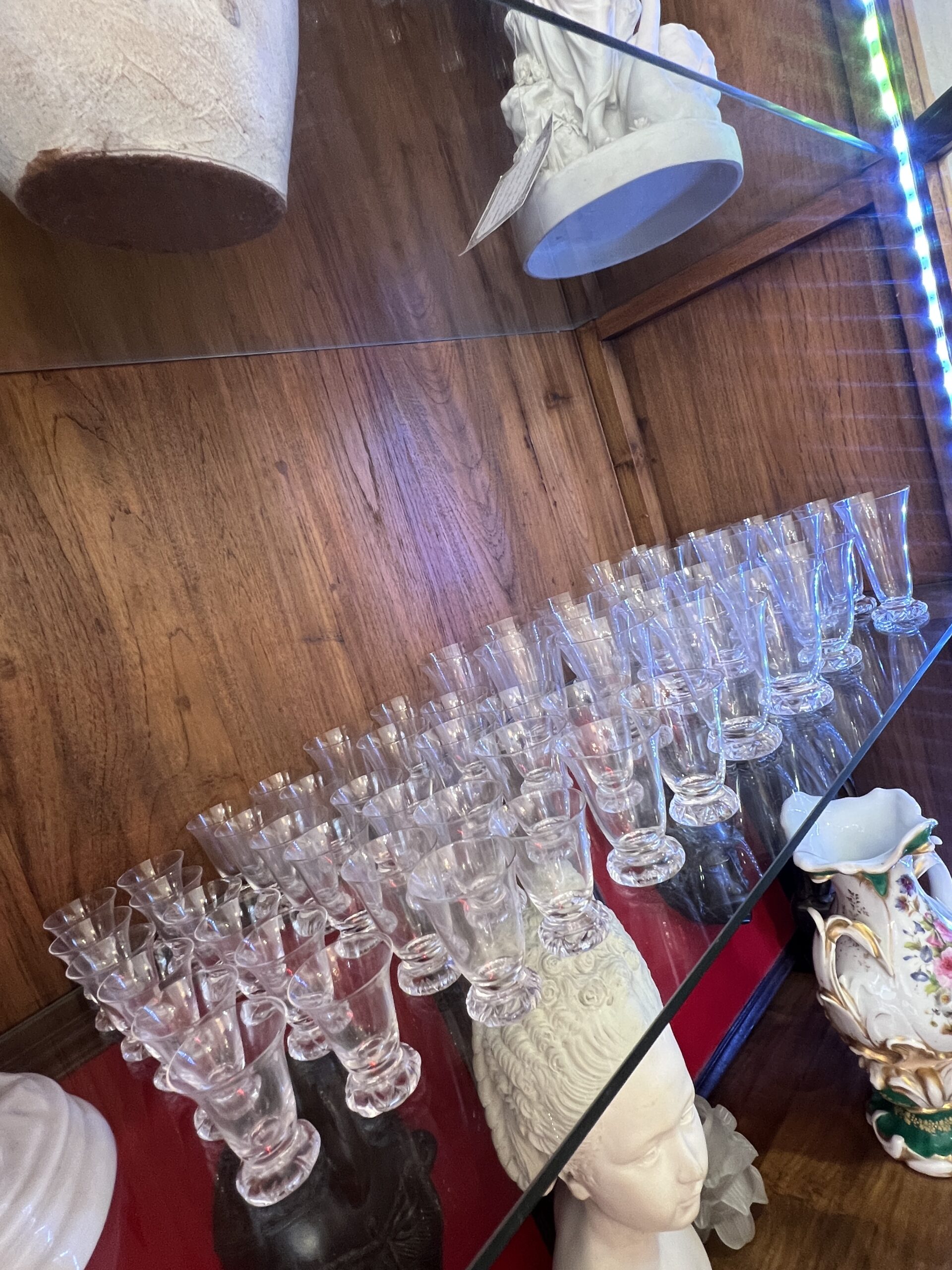 Service de verres en cristal de DAUM