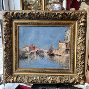 Magnifique tableau marine signé François Nardi ( 1861-1936 )