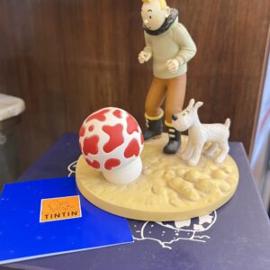 Statuette Tintin, L'étoile mystérieuse Source: Hergé / L'étoile mystérieuse, coffret et certificat