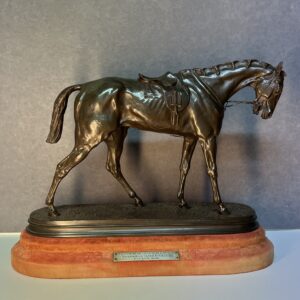 Pierre-Jules Mène (1810-1879) - Cheval de course en bronze