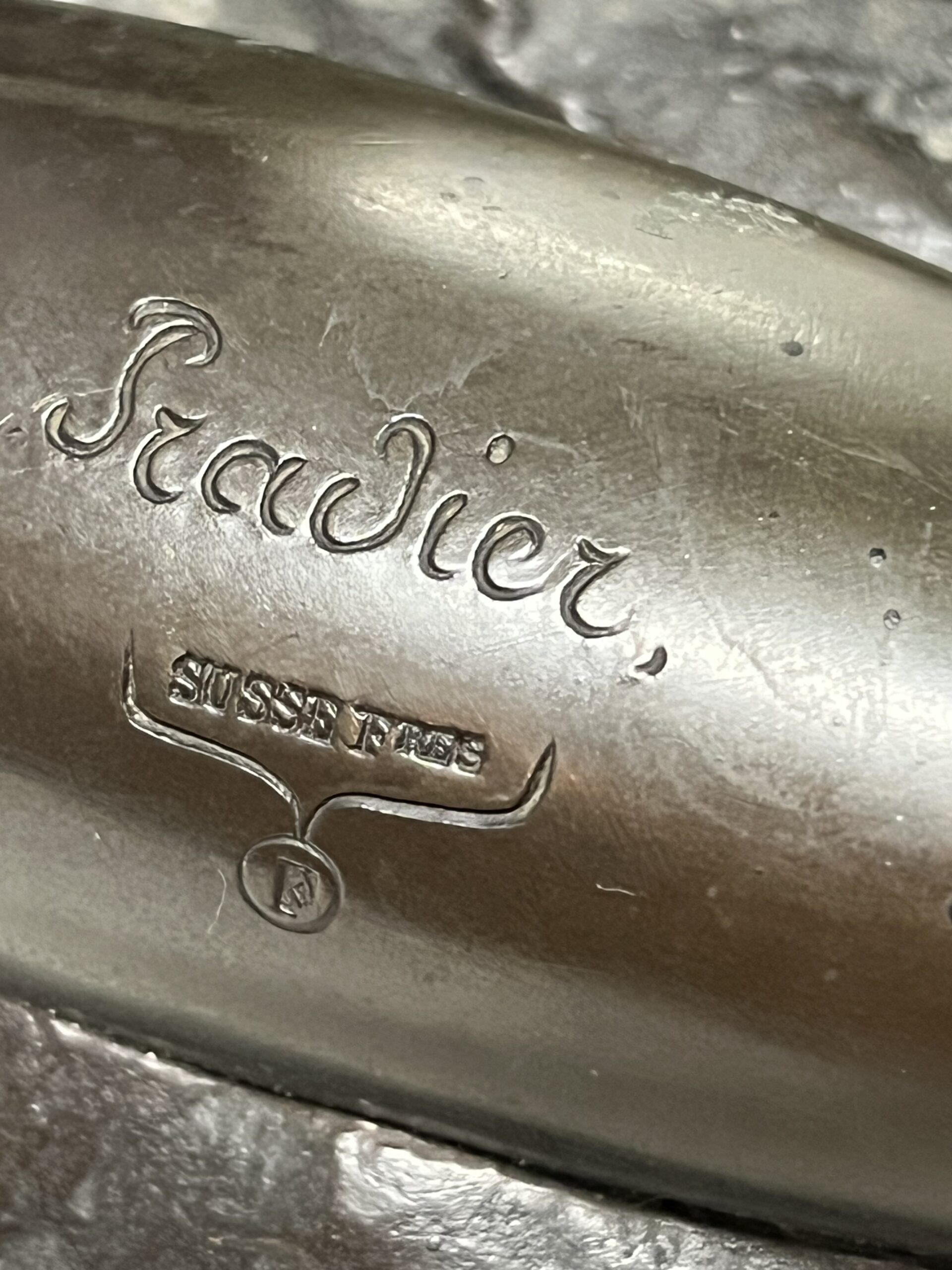 Grande pendule bronze sculptée de Hébé et Jupiter par James Pradier (1790-1852) – Image 7