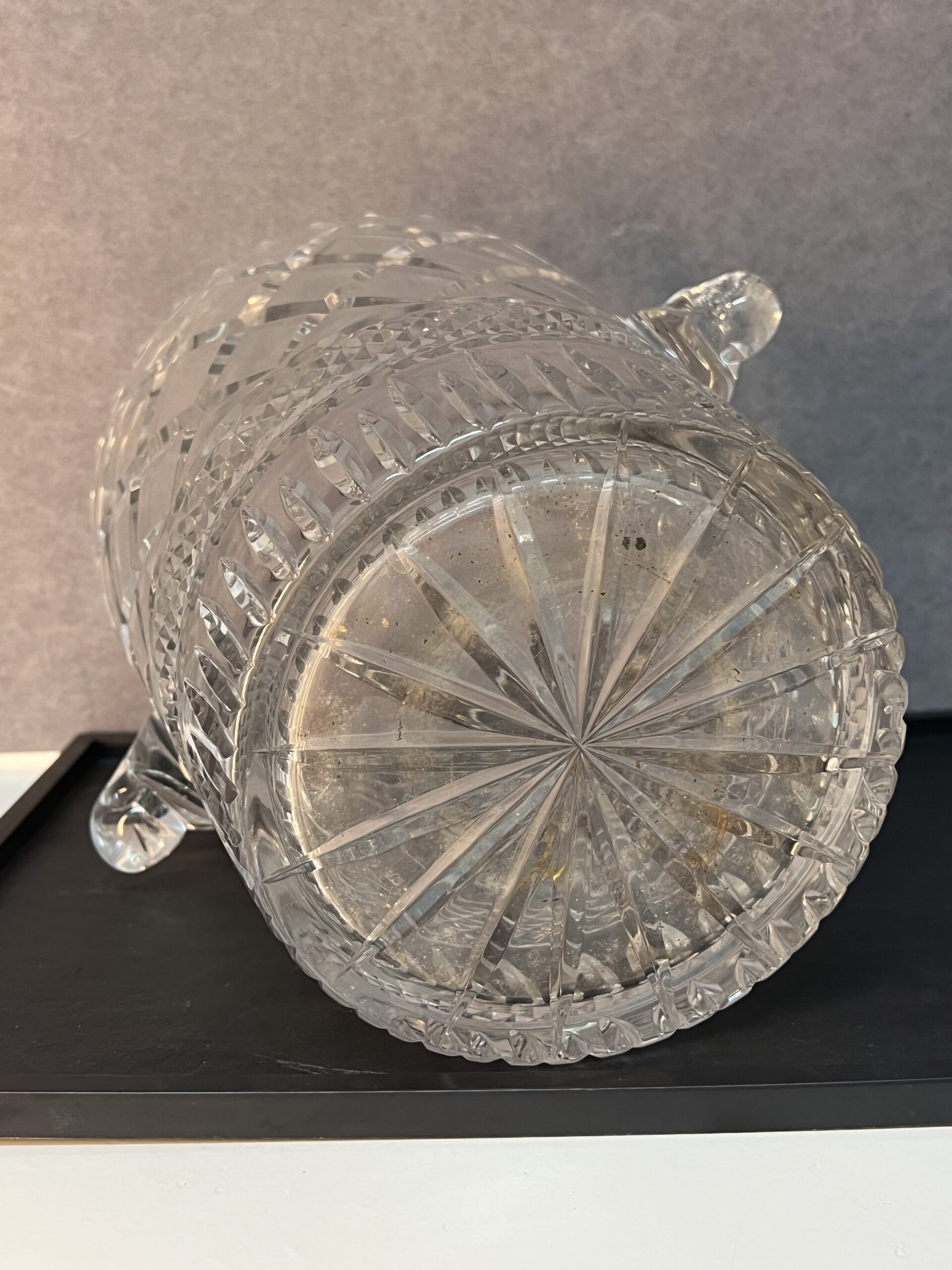 Sceau à champagne en cristal taillé – Image 7