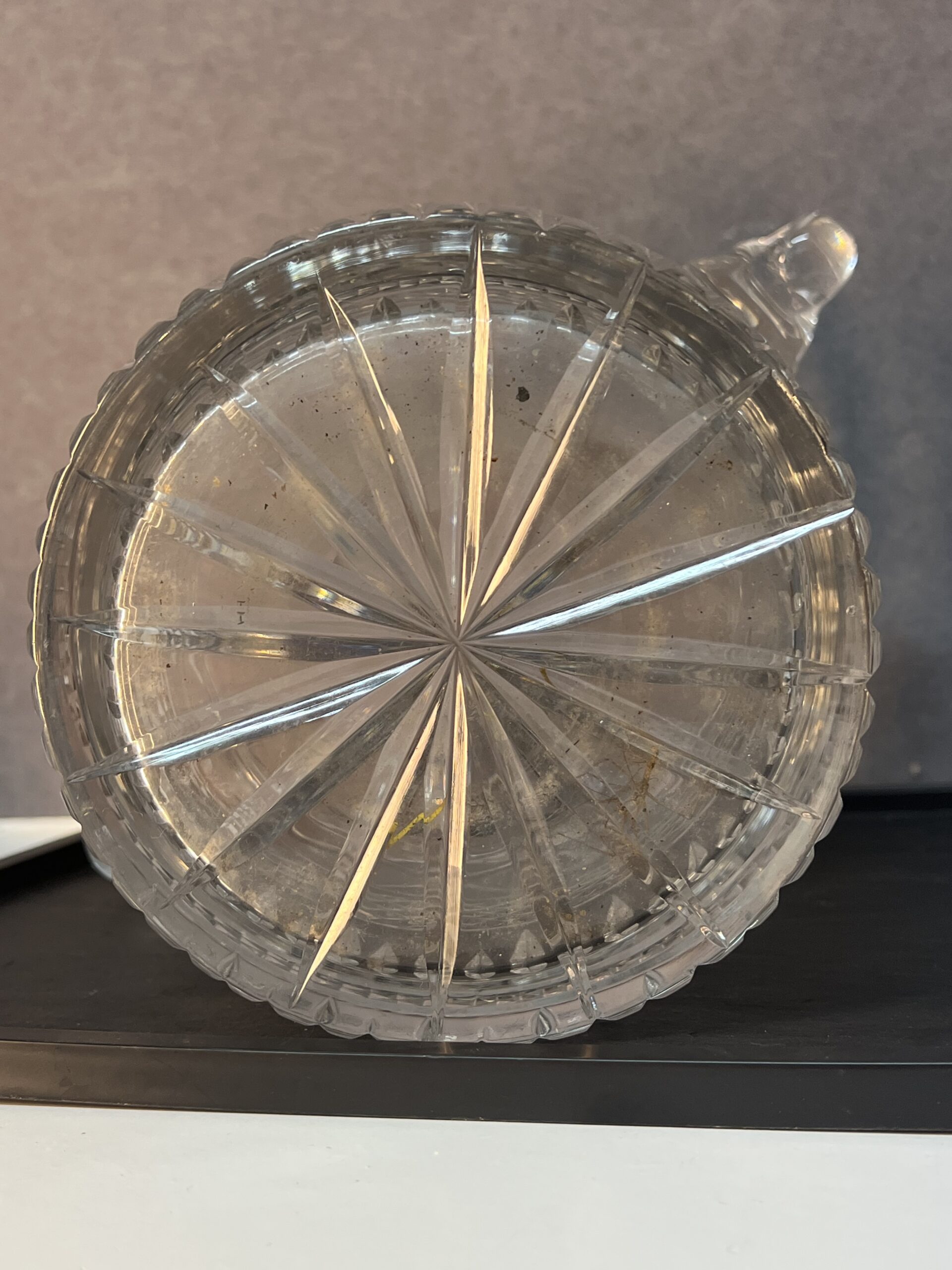 Sceau à champagne en cristal taillé – Image 8