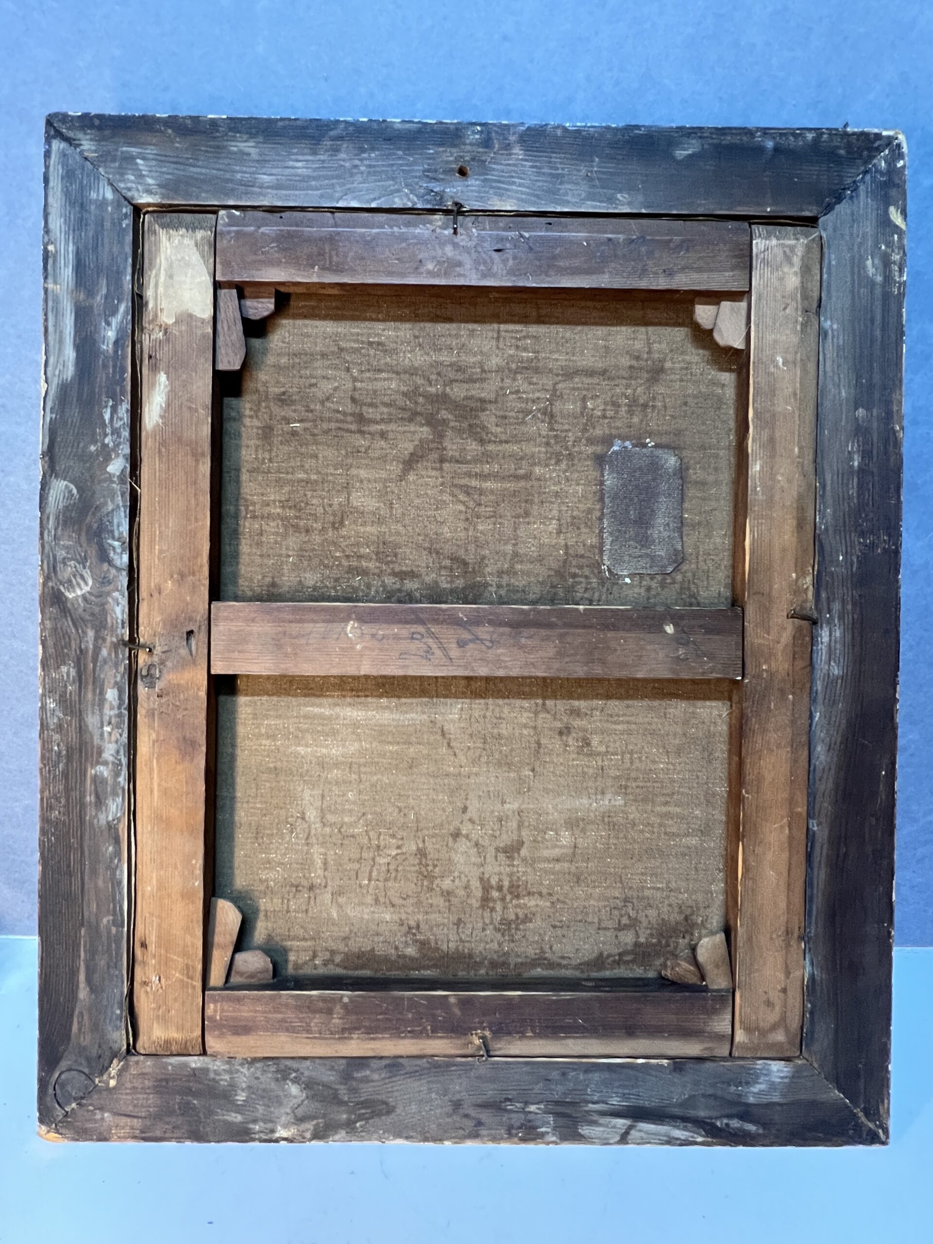 Edouard John E. RAVEL est un artiste né en Suisse en 1847 et mort en 1920, HST scène de taverne – Image 14