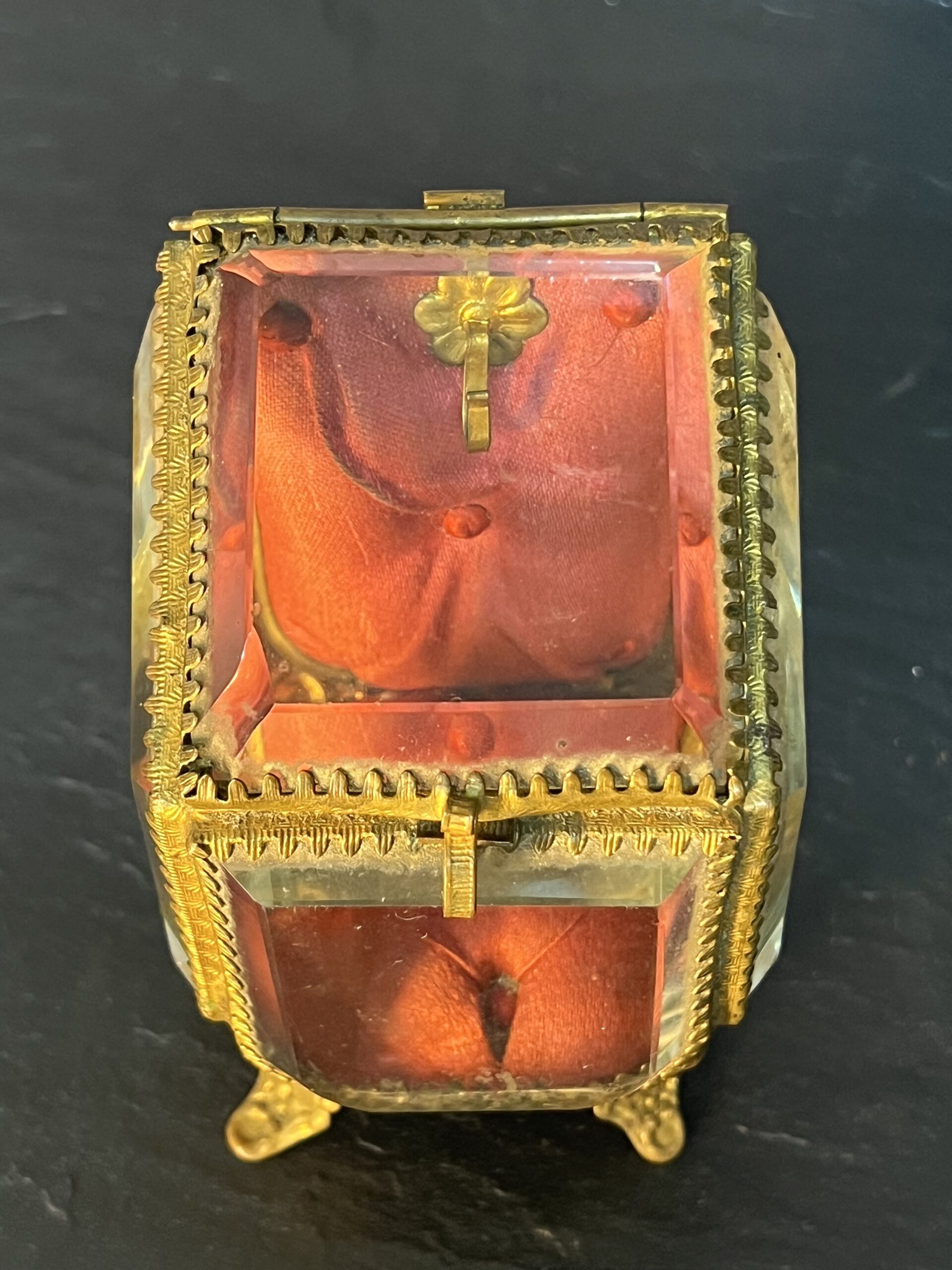 Coffret porte montre à gousset de poche, carreaux biseautés – Image 6