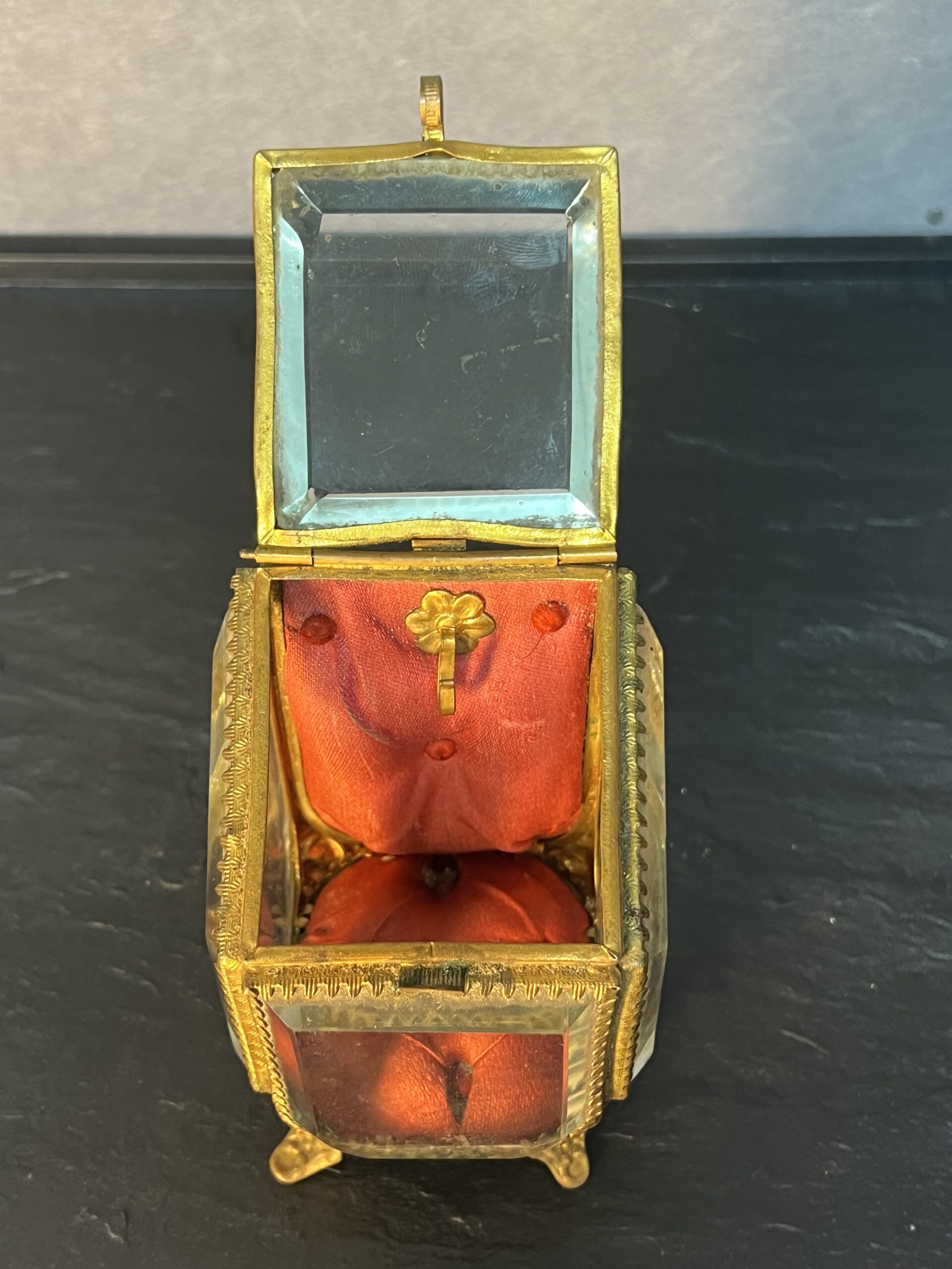 Coffret porte montre à gousset de poche, carreaux biseautés – Image 8