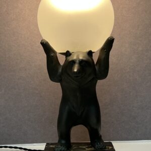 Lampe art déco vers 1930, signé Irénée Rochard