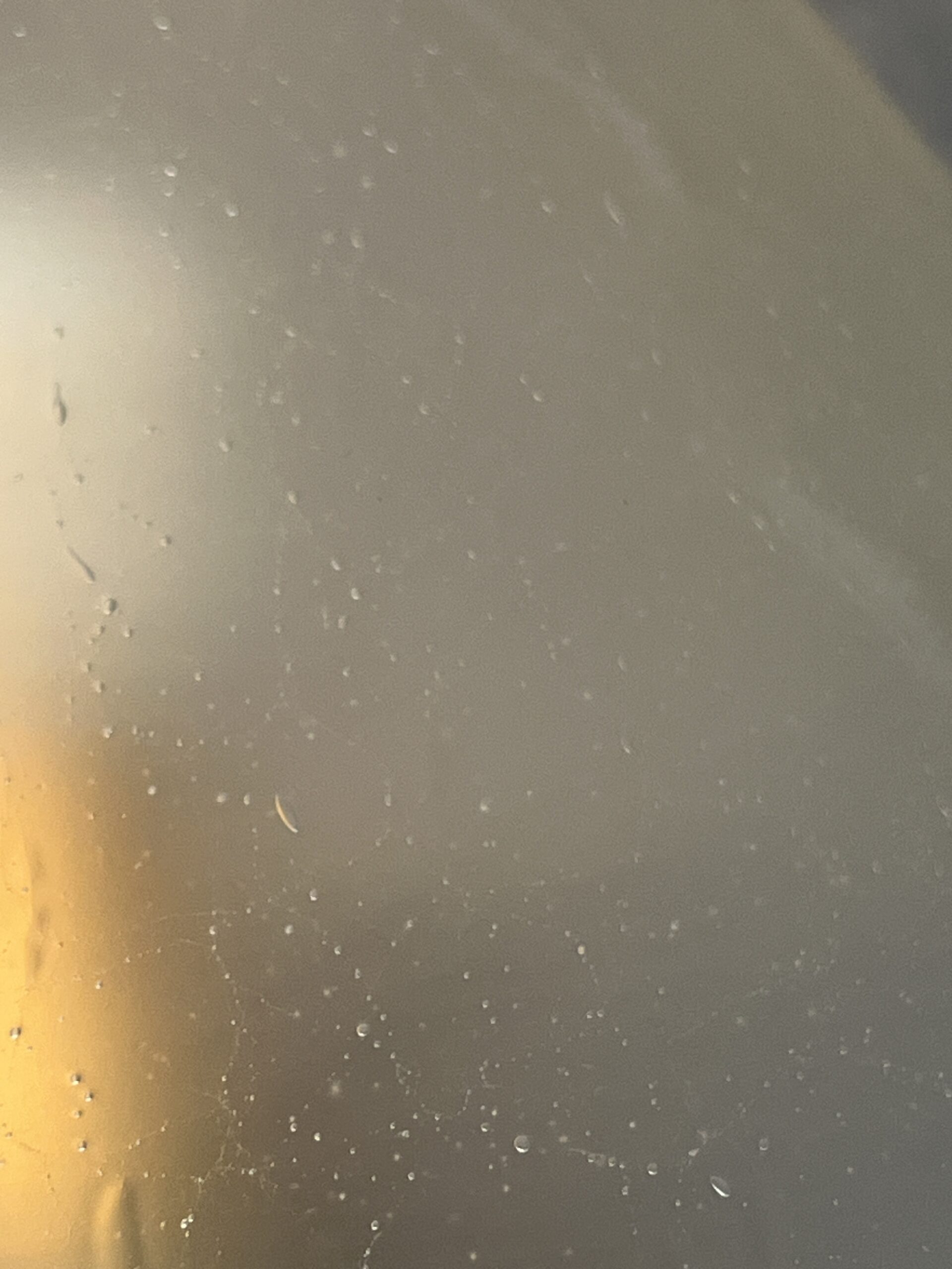 Lampe champignon contemporaine en verre transparent à décor craquelé – Image 8