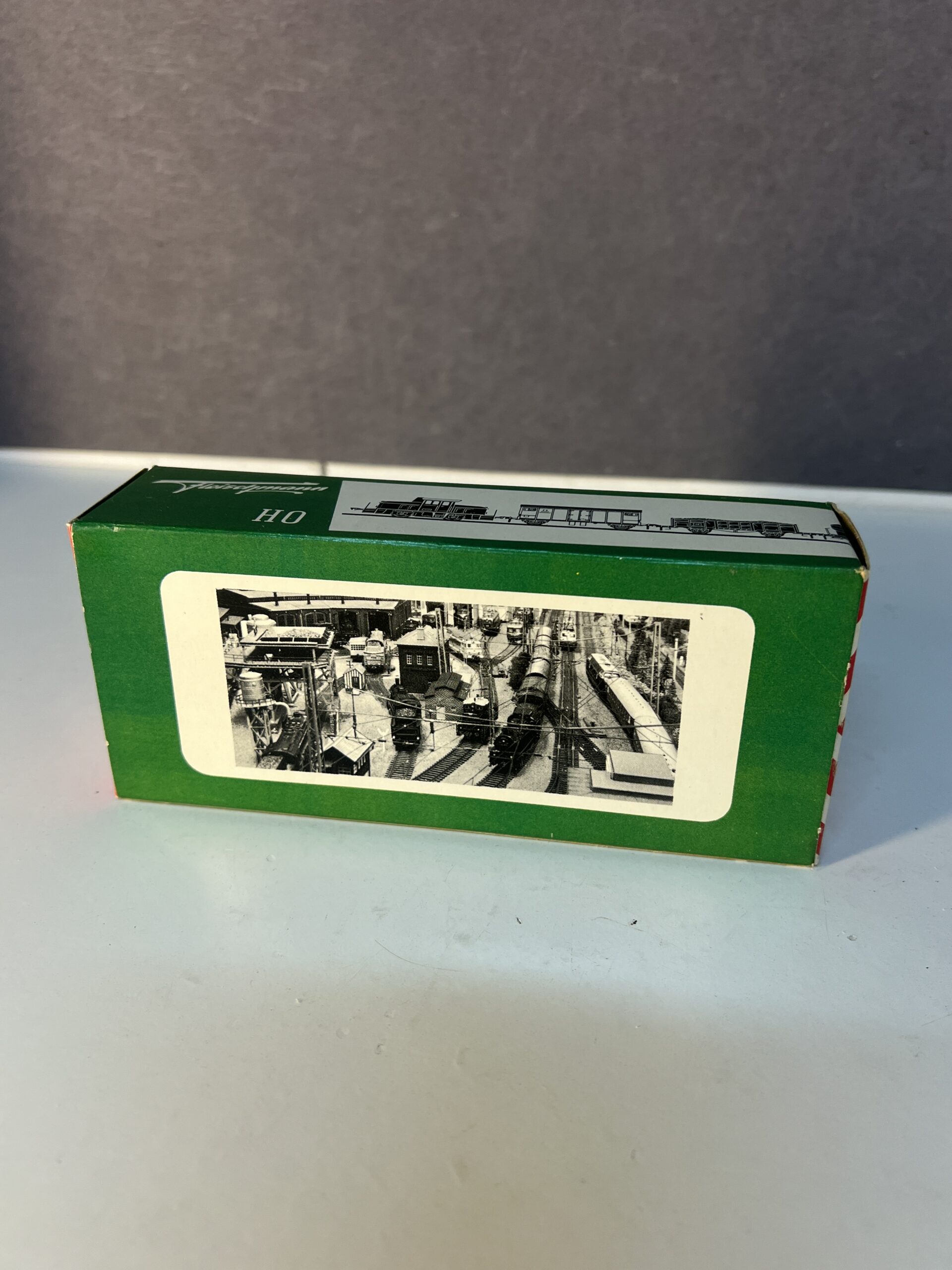 voiture ancienne fleischmann réf. 1400 – type ci 3 kl. kpev, 2 essieux