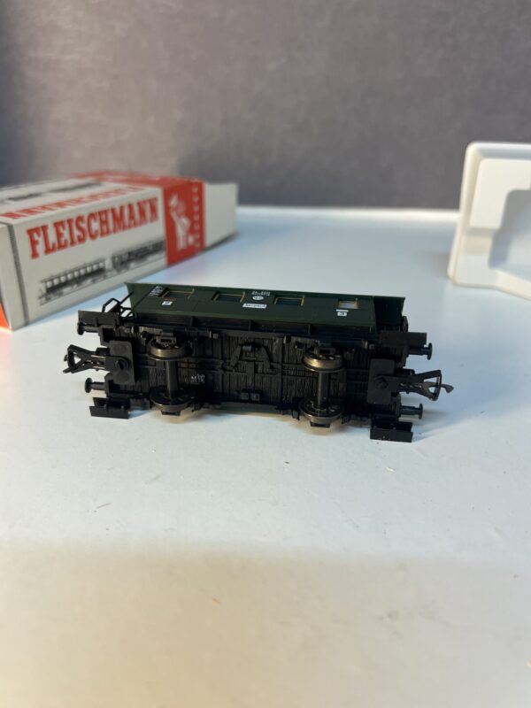 fleischmann 5052 ho voiture drg 2 ª+ 3ª cl. avec balcon