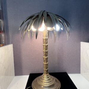 Pied de lampe palmier