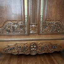 Très belle et ancienne armoire Normande de Montebourg dans la Manche, époque XIXe siècle – Image 7