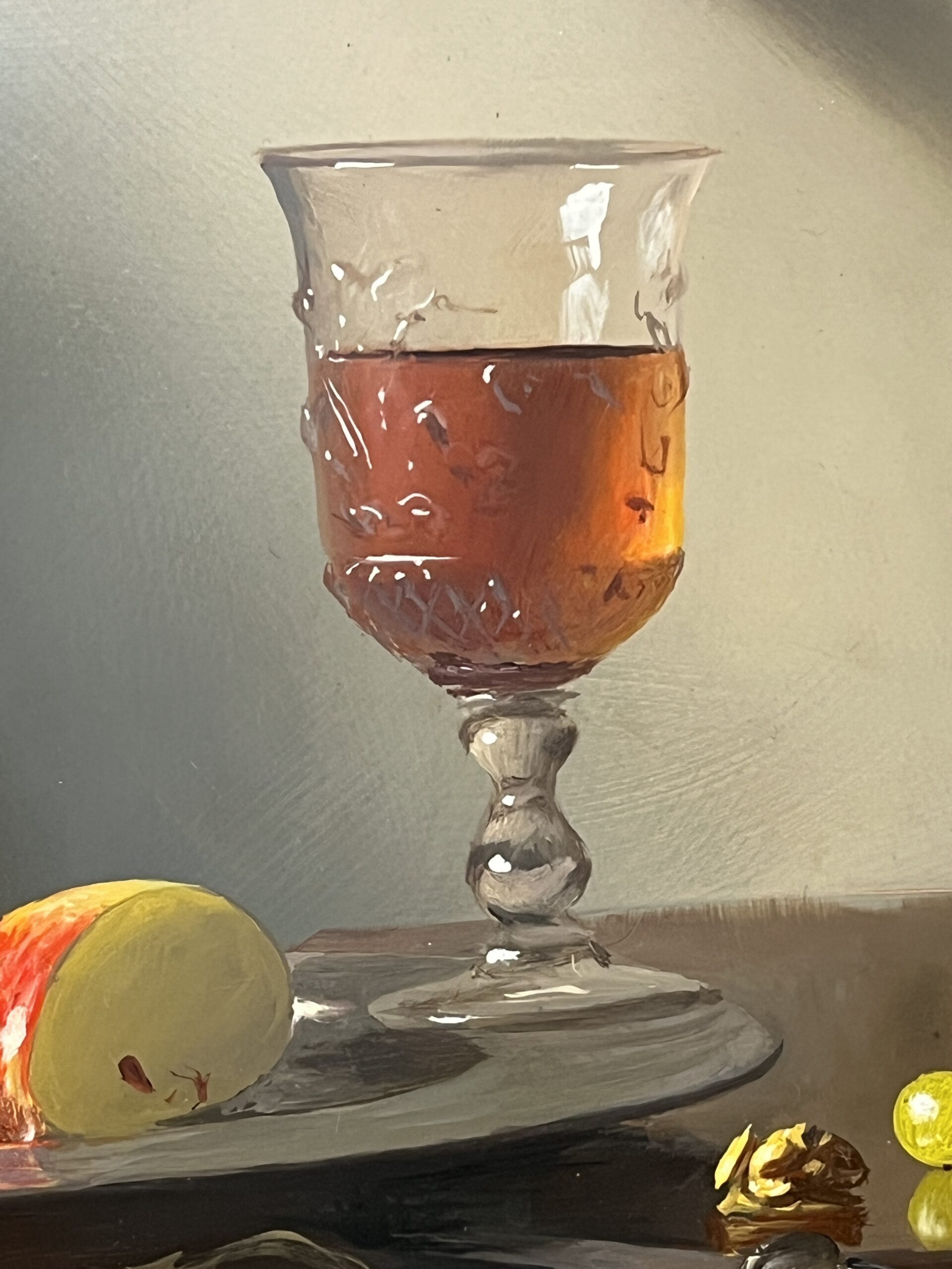 Pierre RASER " 1953 " peinture sur cuivre représentant une nature morte avec un vrai réalisme – Image 17