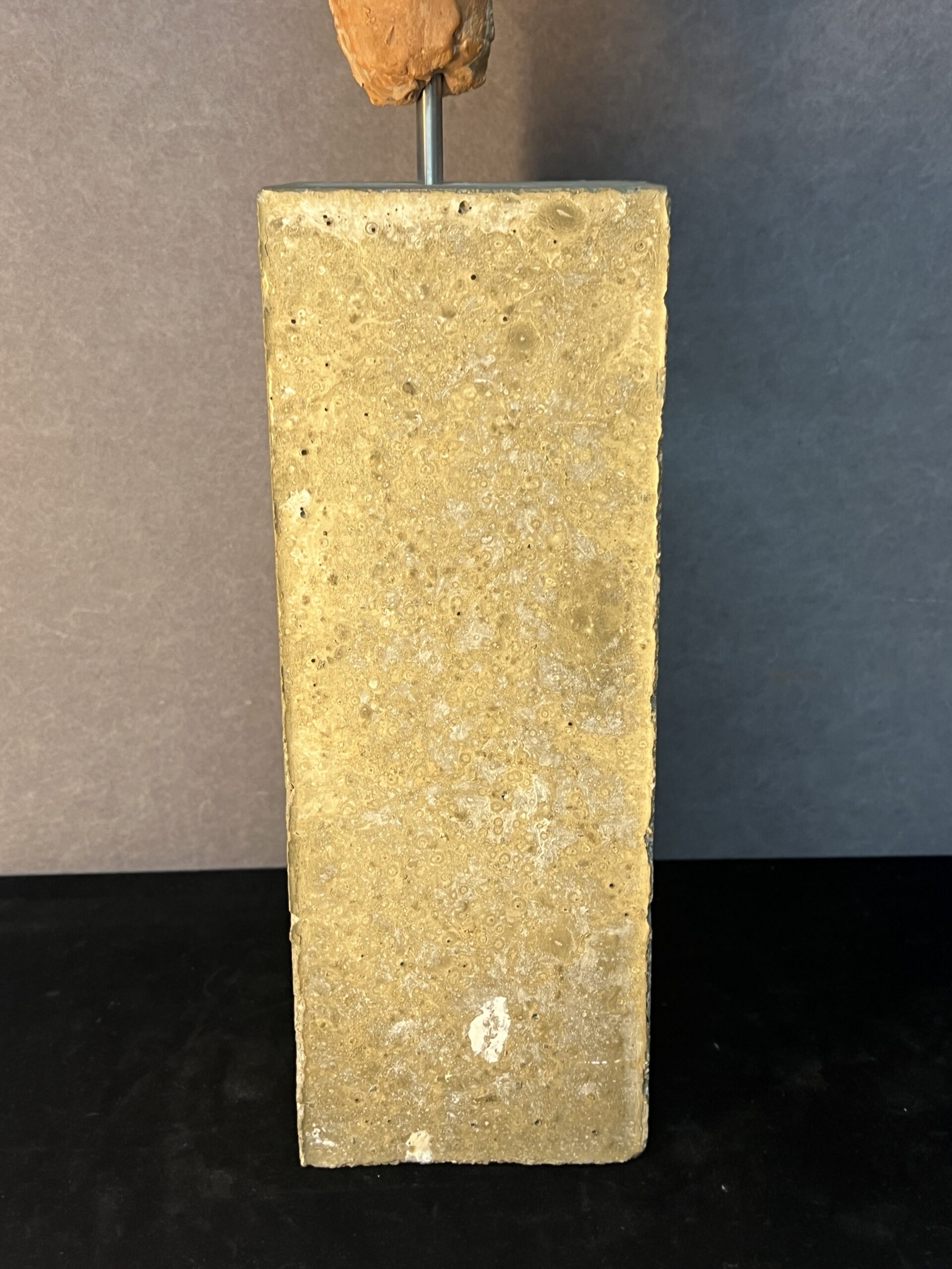 Paire de sculptures en terre cuite signées Irénée Duriez (1950) – Élégance