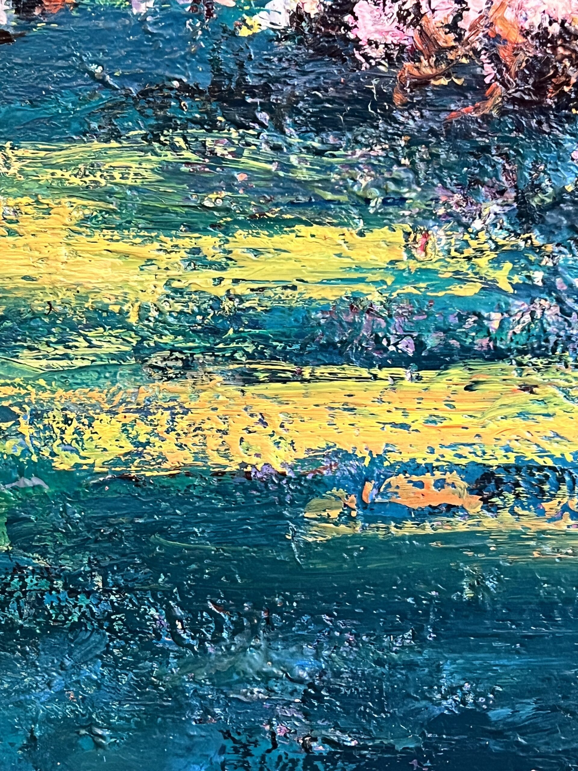 Tableau à l’huile sur toile signé Georges Ferro-Lagree. Un joyau impressionniste dans un cadre Montparnasse