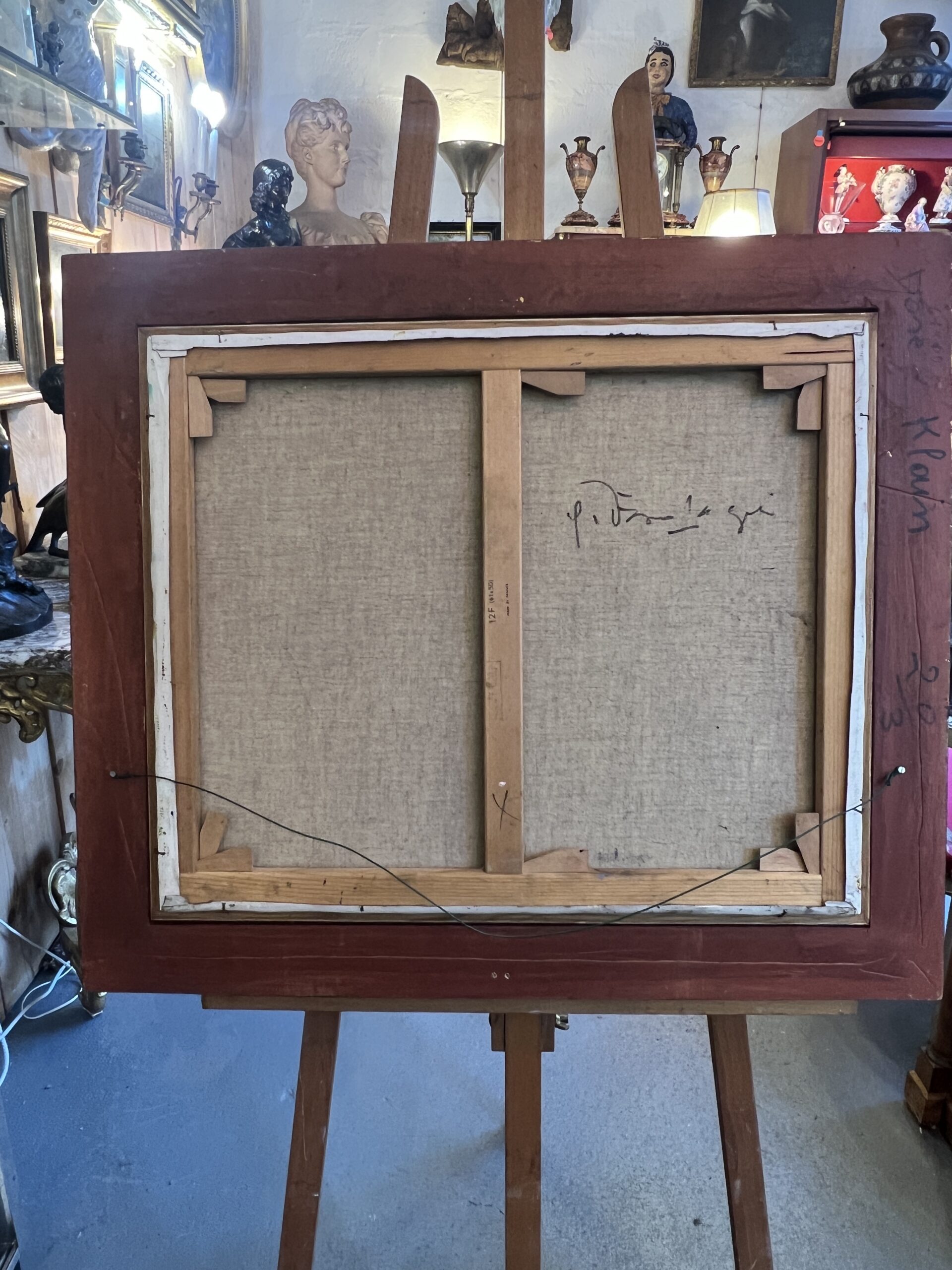 Tableau à l’huile sur toile signé Georges Ferro-Lagree. Un joyau impressionniste dans un cadre Montparnasse