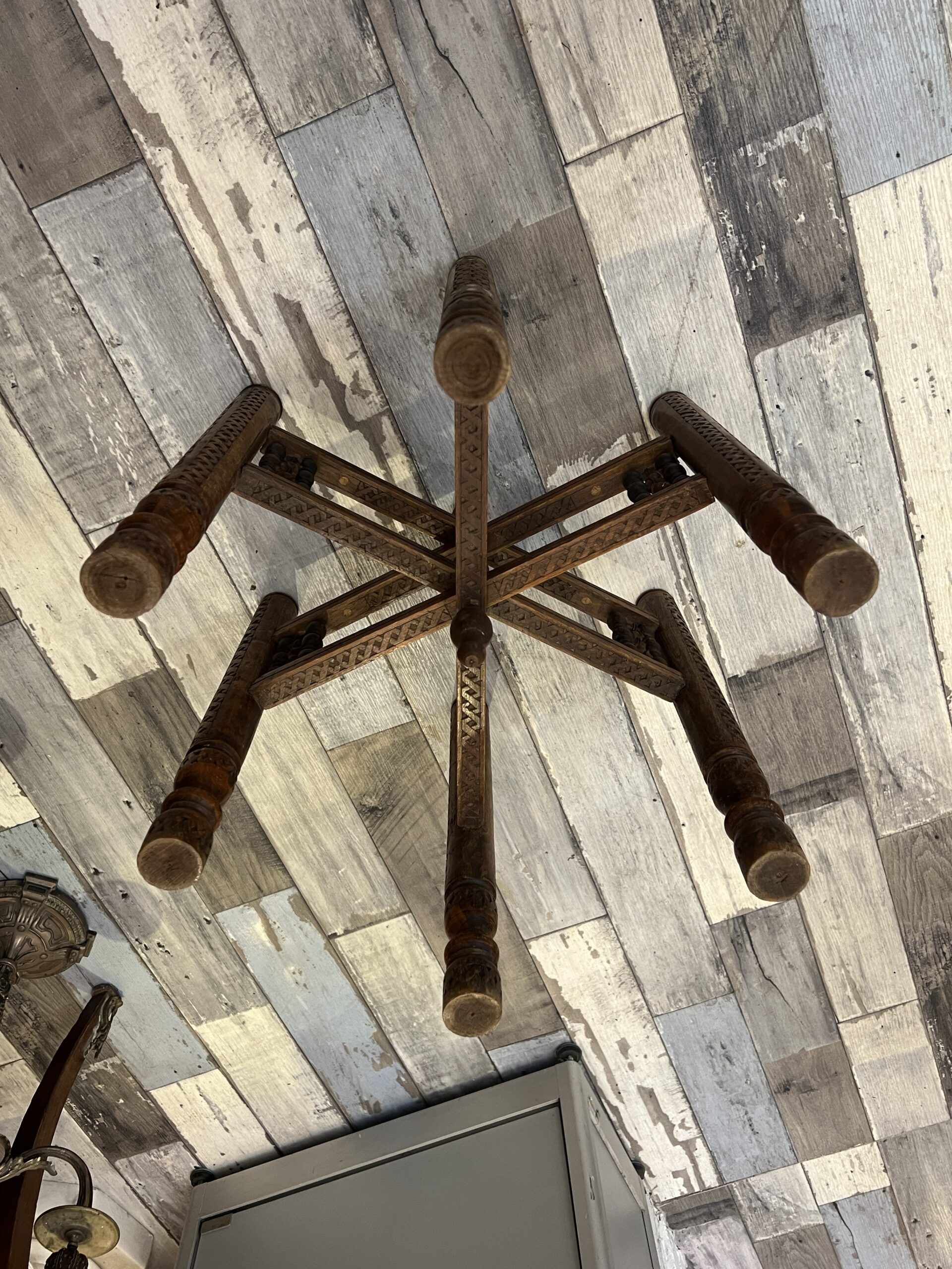 Plateau de cérémonie orientale de grande qualité en cuivre et argent, XIXe siècle, Iran Syrie