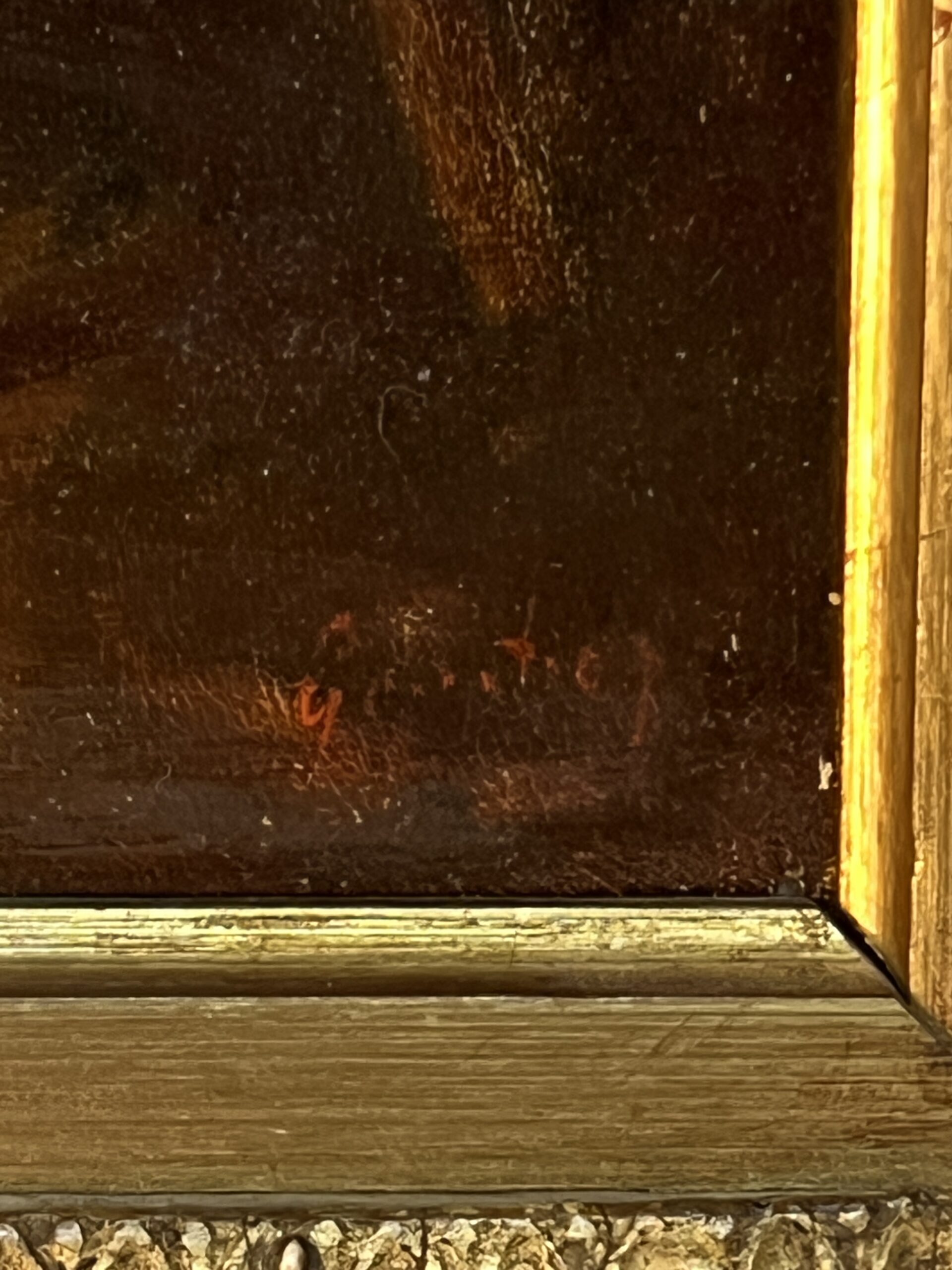 Œuvre de Pierre Camille Gontier, tableau huile sur panneau, jeunes enfants, XIXe siècle