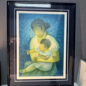 Louis Toffoli (1907-1999), lithographie signé et numéroté 80/150 " La maternité "