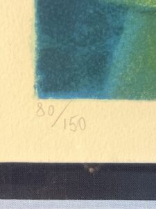 Louis Toffoli (1907-1999), lithographie signé et numéroté 80/150 " La maternité "