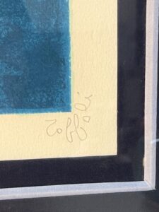 Louis Toffoli (1907-1999), lithographie signé et numéroté 80/150 " La maternité "