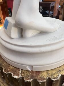 Laurent Honoré Marqueste ( 1848-1920 ) magnifique sculpture en biscuit de porcelaine de Sèvres