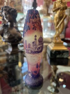 Vase en pâte de verre – Camille Trutié de Vareux, dit DEVEZ (1872–1942)