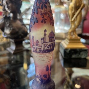 Vase en pâte de verre – Camille Trutié de Vareux, dit DEVEZ (1872–1942)