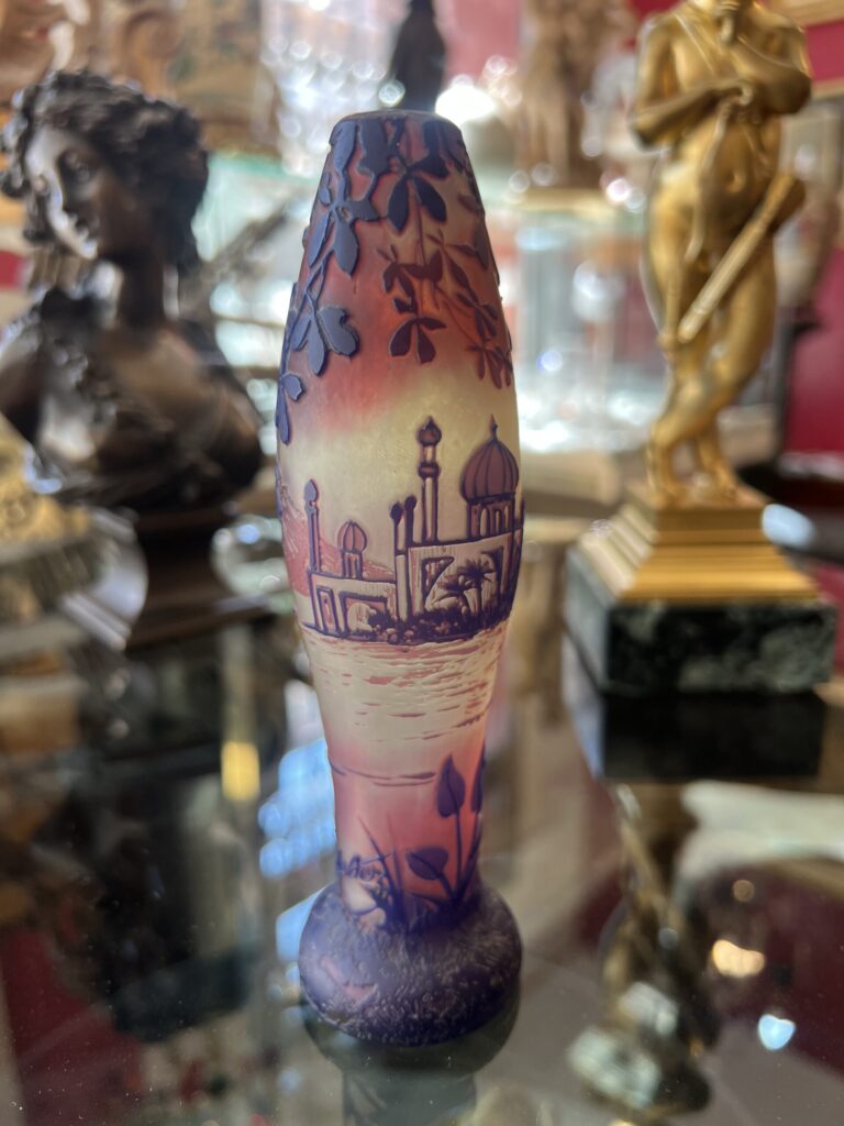 Vase en pâte de verre – Camille Trutié de Vareux, dit DEVEZ (1872–1942)