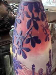 Vase en pâte de verre – Camille Trutié de Vareux, dit DEVEZ (1872–1942)